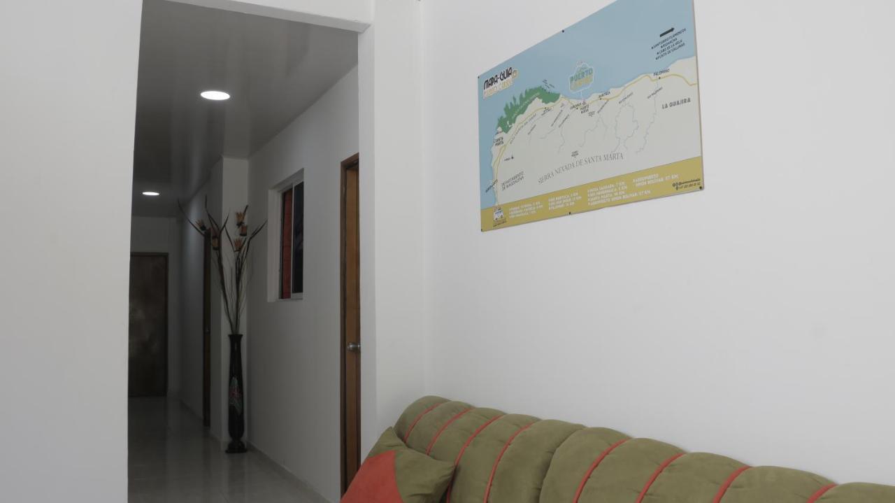 Puerto Caribe Hostal Гуачака Экстерьер фото